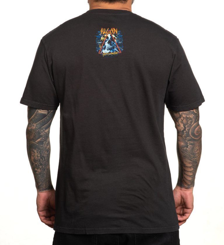 Sullen Clothing "Hysteria Premium" Mens tee Art Collective tattoo Black