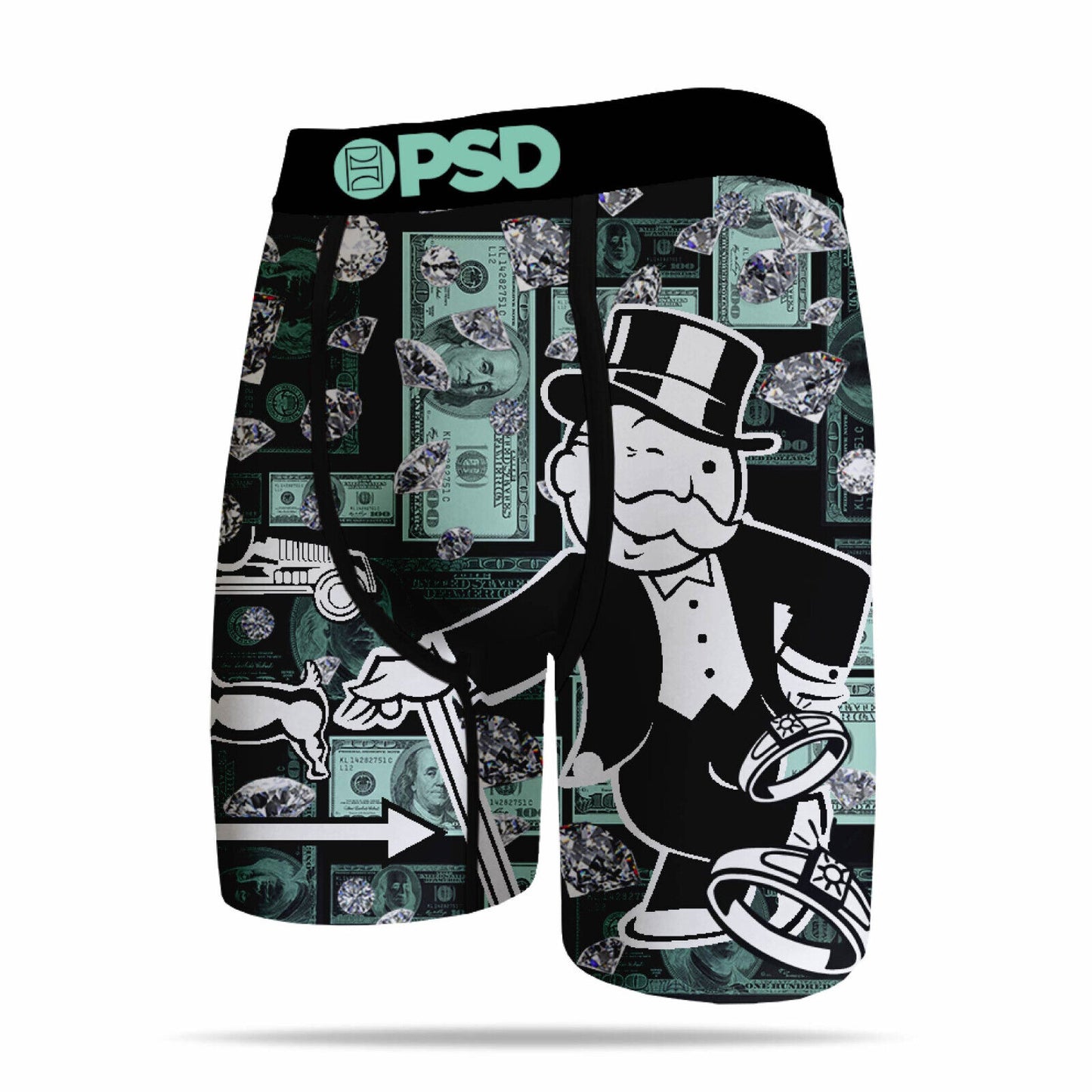 PSD Underwear BOARD GAME boxer briefs MONOPOLY SCRRABBLE TWISTER OPERATION