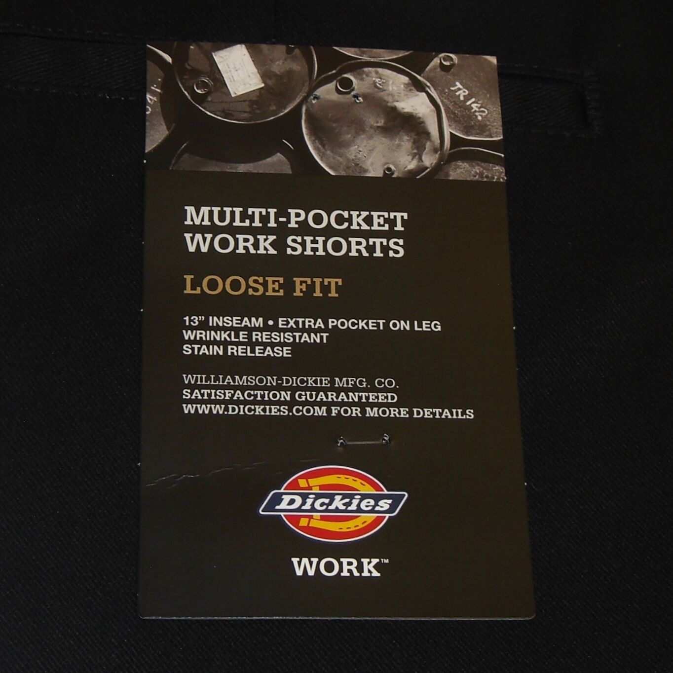 DICKIES 13 Inch Multi Pocket Short black navy charcoal khaki silver sizes 28-46