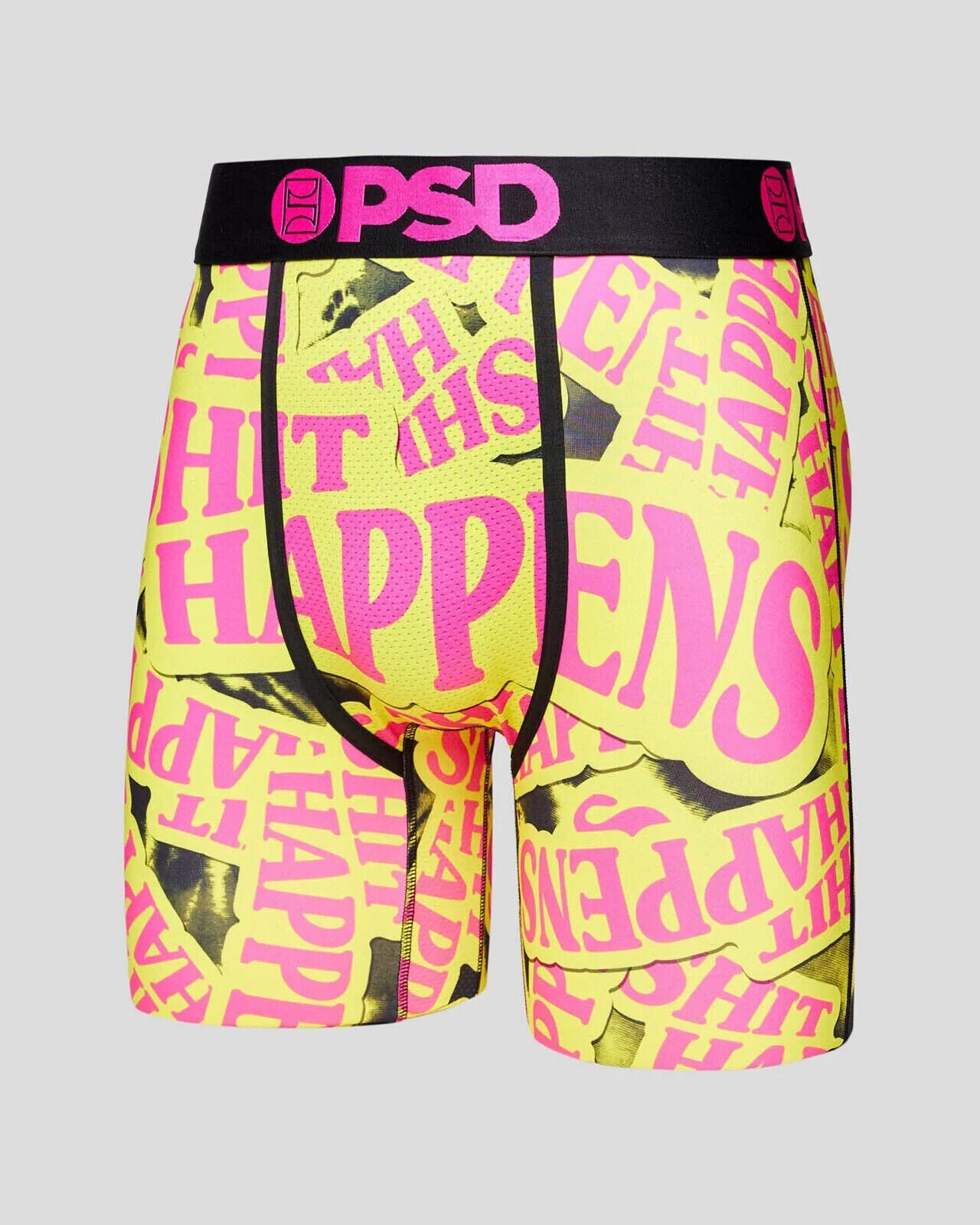 PSD Underwear design "SHIT HAPPENS" boxer briefs sizes S M L XL XXL