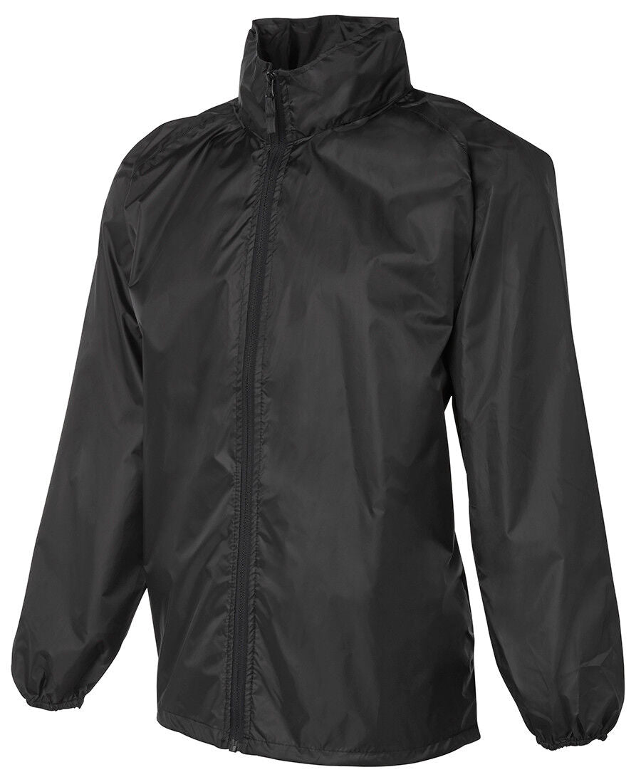 Hooded Spray Jacket Unisex Black Navy S M L XL 2XL 3XL