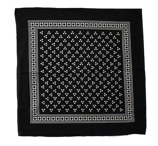 Bandanas Black White Dot Head Wrap Scarf Wrist New Black White Red Navy Cheap